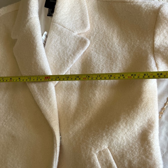 NWT Forever 21 bouclé wool coat Made large, oversized - Picture 10 of 13